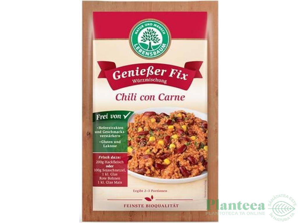 Dressing chilli pt carne eco 34g - LEBENSBAUM