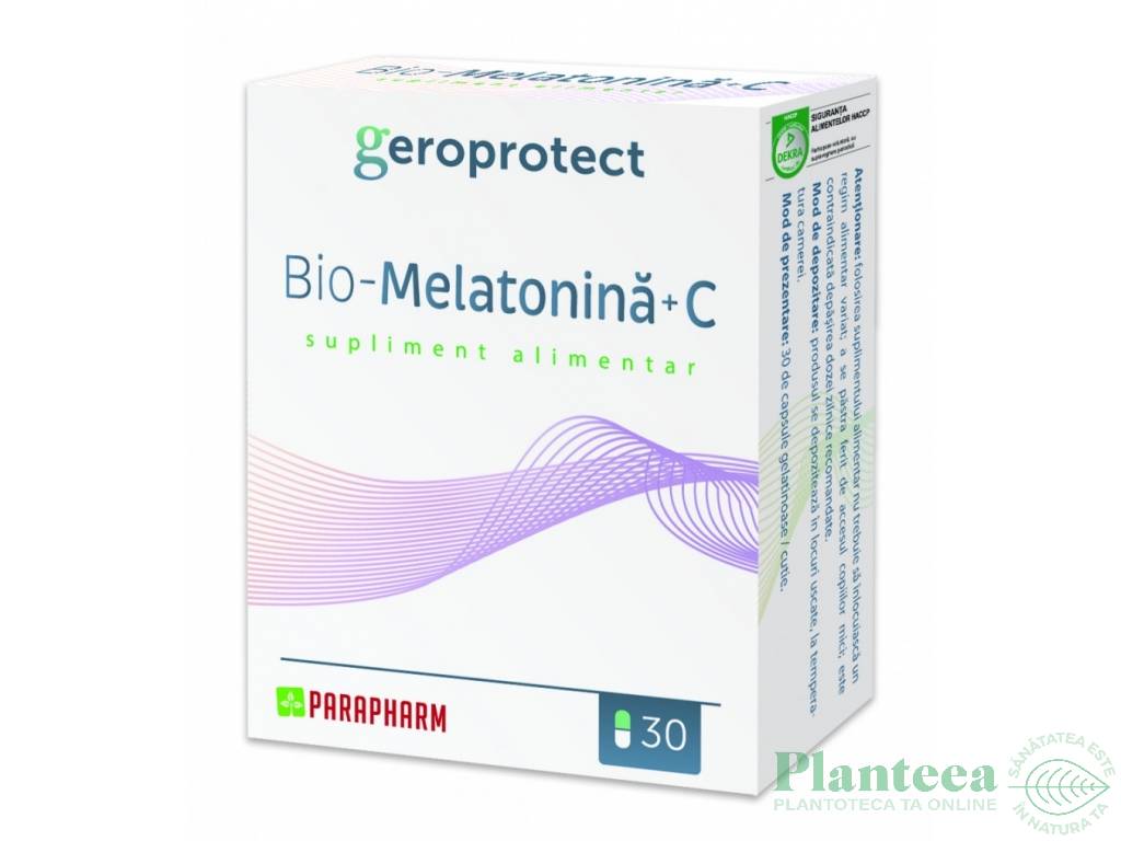 Bio melatonina C 30cps - PARAPHARM