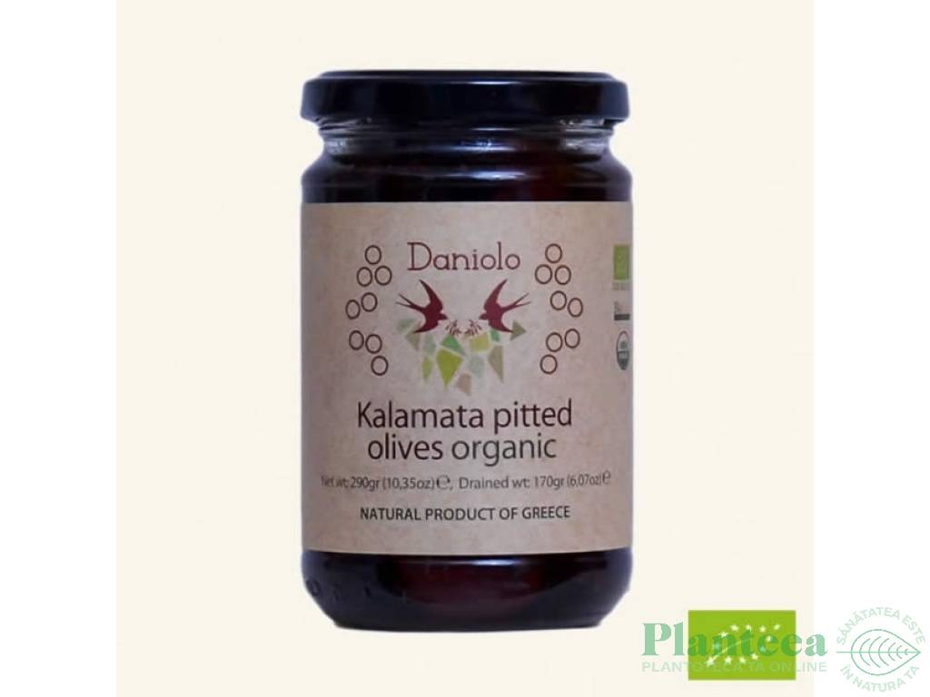 Masline kalamata fara samburi 230g - DANIOLO