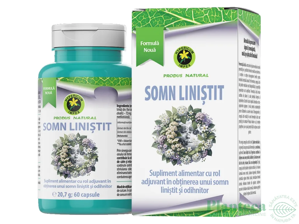 Somn linistit 60cps - HYPERICUM