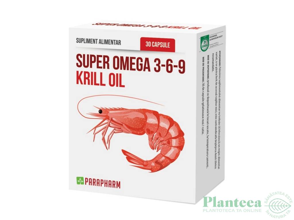 Super omega369 krill oil 30cps - PARAPHARM