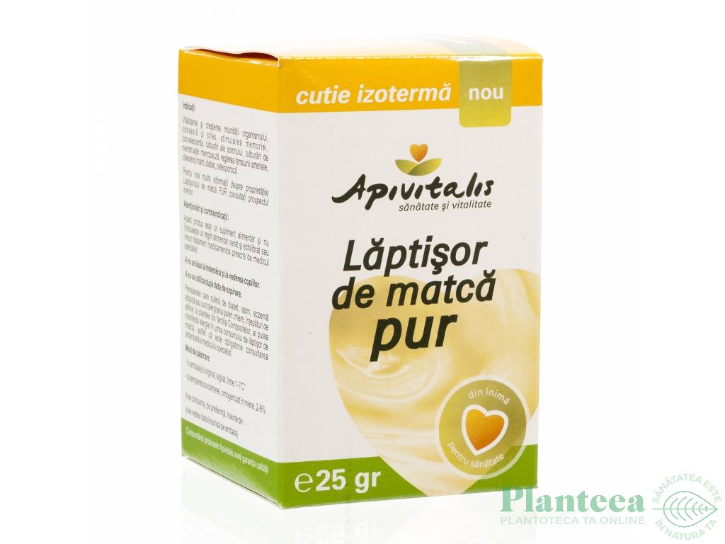 Laptisor matca pur crud 25g - API VITALIS