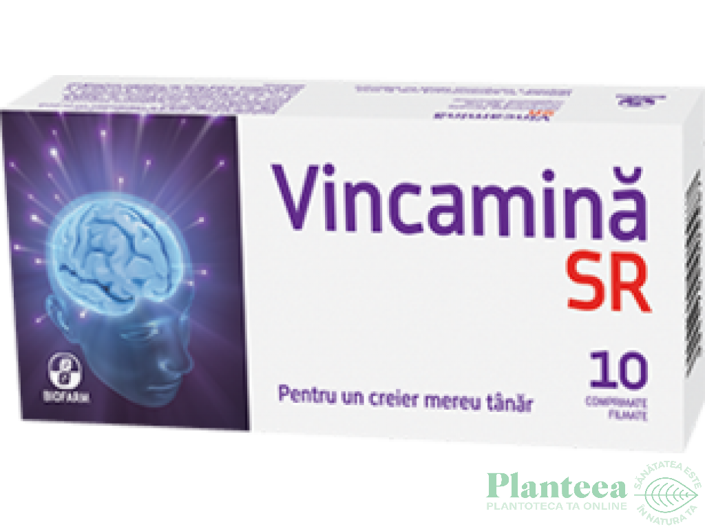 Vincamina SR 10cp - BIOFARM