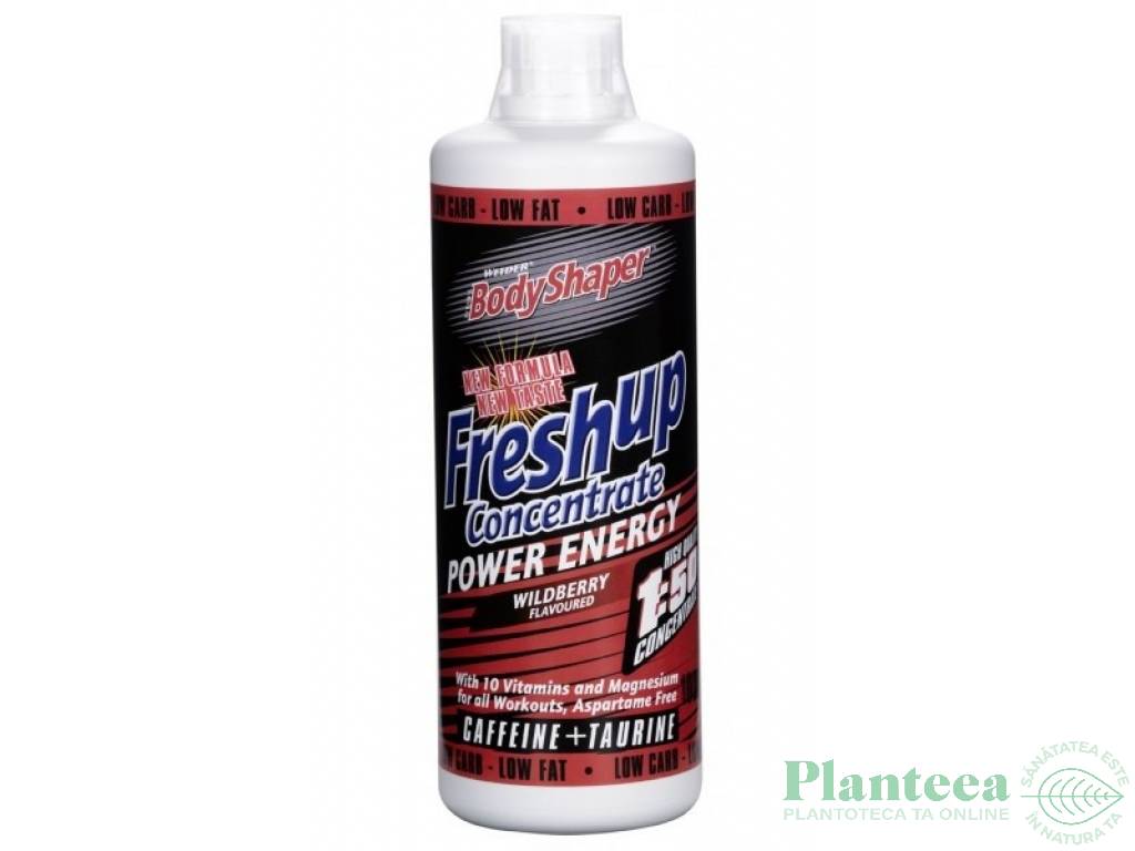 Concentrat lichid energizant Fresh up fructe padure 1L - BODY SHAPER