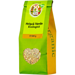 Hrisca cruda integrala boabe eco 500g - SOLARIS BIO
