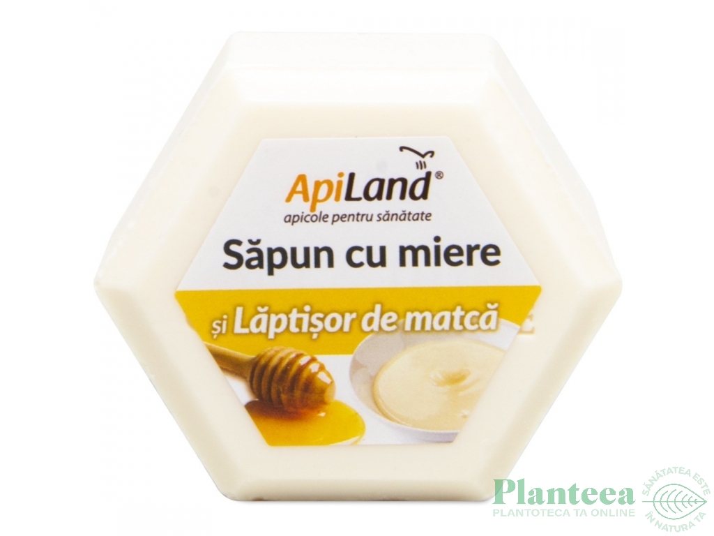 Sapun miere laptisor matca 100g - APILAND