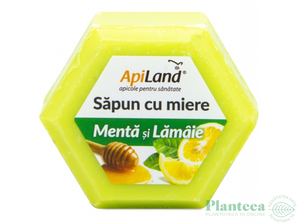 Sapun miere menta lamaie 100g - APILAND