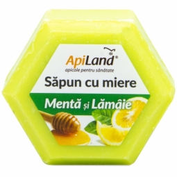 Sapun miere menta lamaie 100g - APILAND