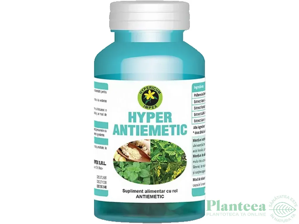 Hyper antiemetic 60cps - HYPERICUM