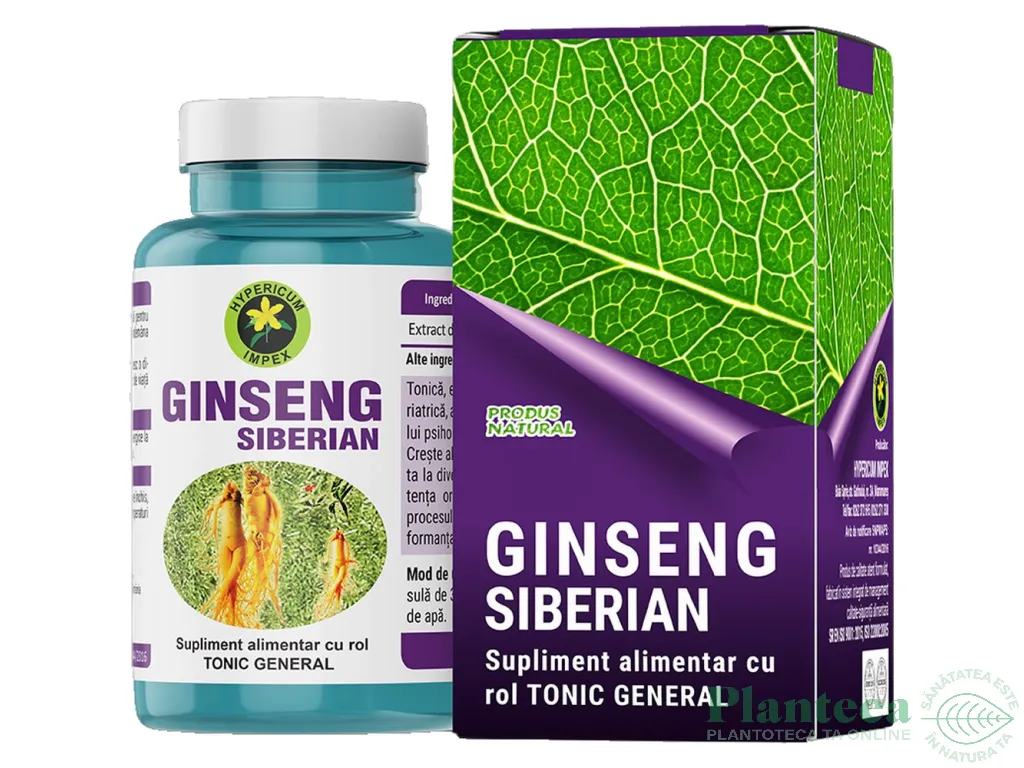 Ginseng siberian 60cps - HYPERICUM