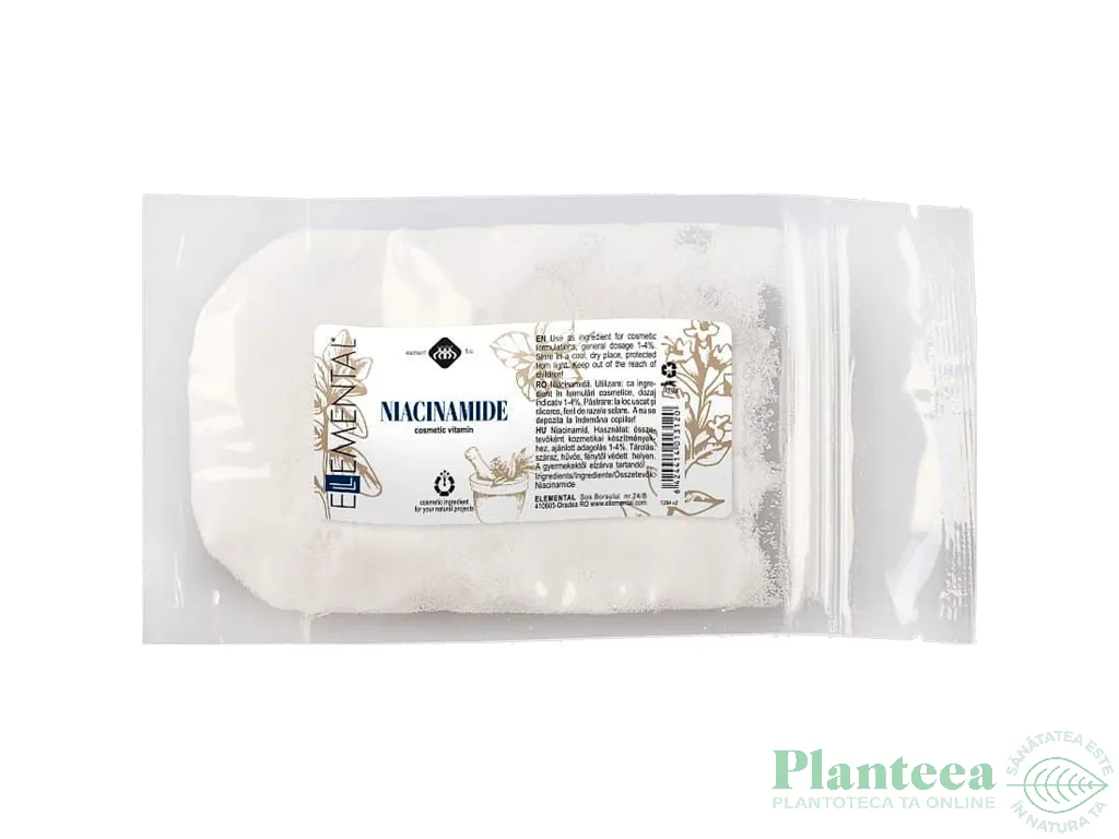 Vitamina B3 [niacinamida] 10g - ELLEMENTAL