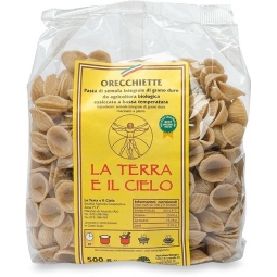 Paste orecchiette grau integral 500g - LA TERRA E IL CIELO