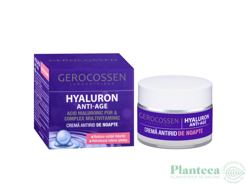 Crema noapte antirid Hyaluron 50ml - GEROCOSSEN