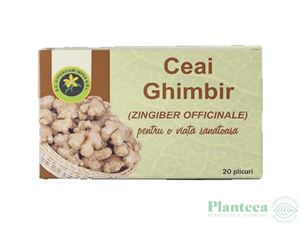 Ceai ghimbir 20dz - HYPERICUM