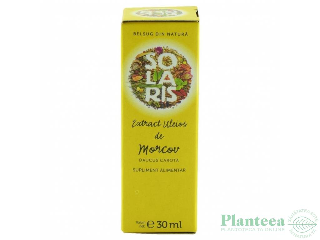 Extract uleios morcov 30ml - SOLARIS