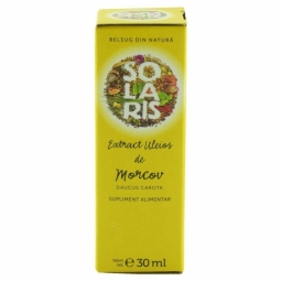 Extract uleios morcov 30ml - SOLARIS