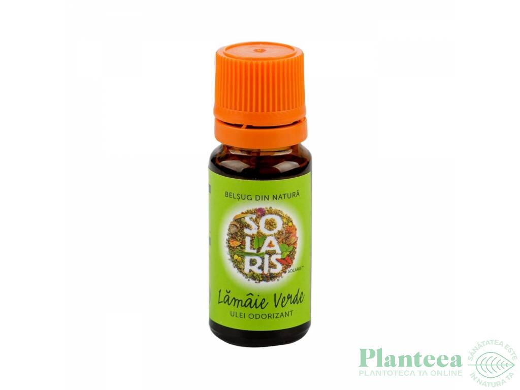 Ulei odorizant lamaie verde 10ml - SOLARIS