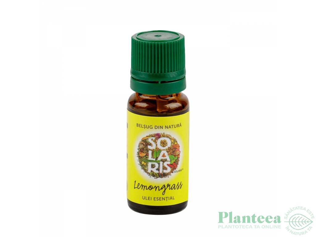 Ulei esential lemongrass 10ml - SOLARIS PLANT