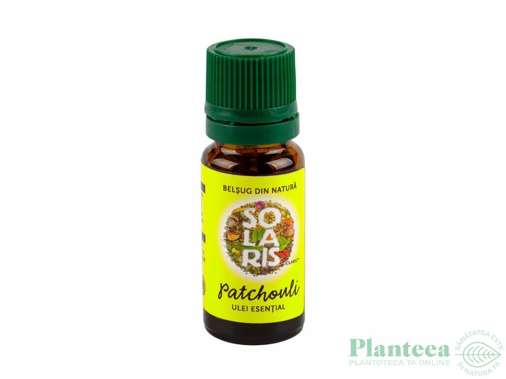 Ulei esential patchouli 10ml - SOLARIS