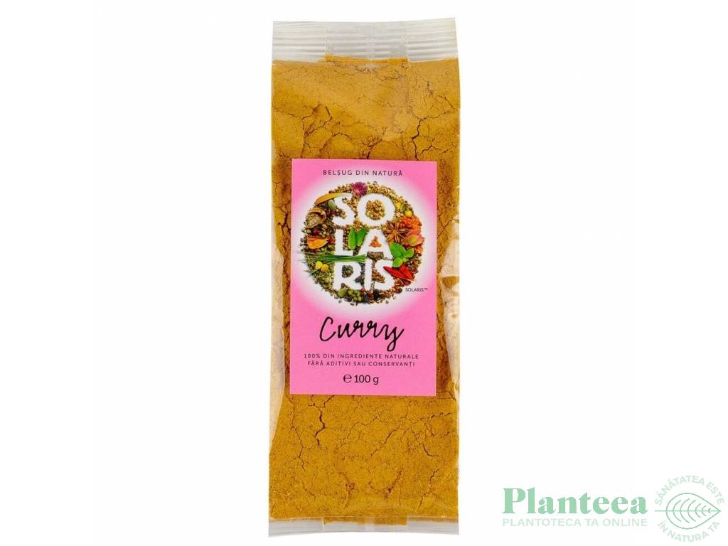 Condimente curry 100g - SOLARIS PLANT