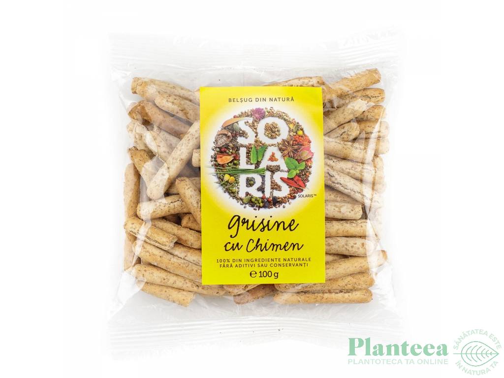 Grisine integrale chimen 100g - SOLARIS