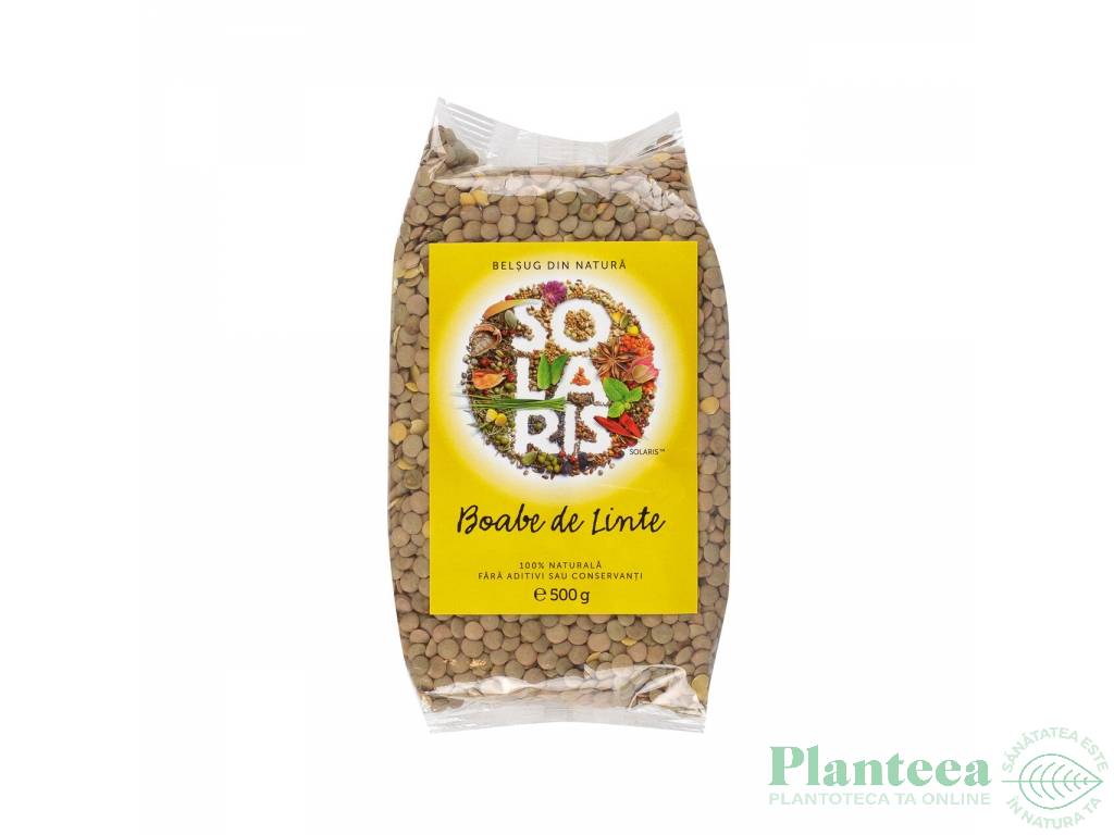 Linte verde boabe 500g - SOLARIS