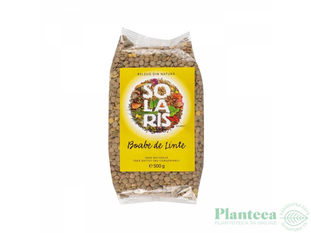 Linte verde boabe 500g - SOLARIS