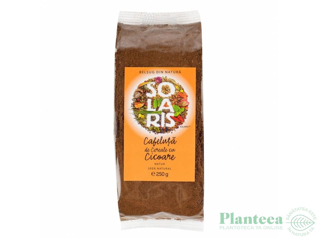 Cafeluta macinata cereale cicoare natur punga 250g - SOLARIS