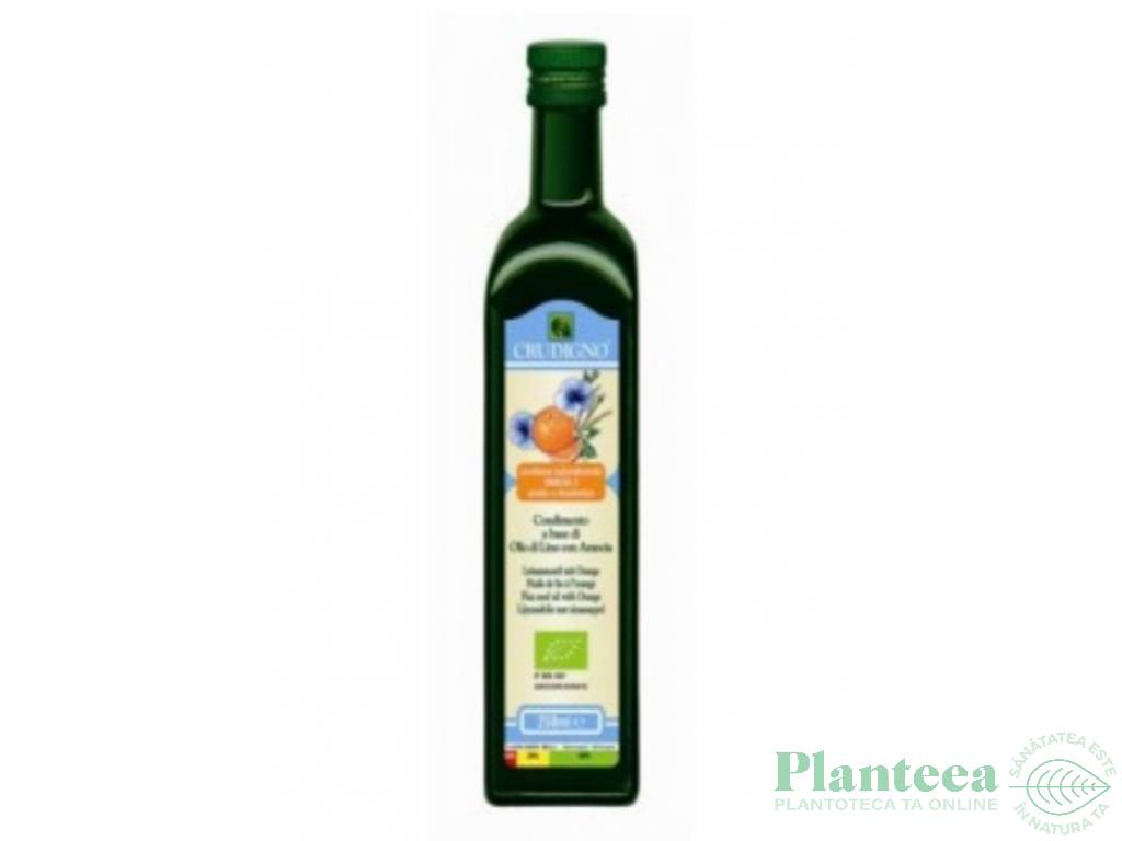 Ulei seminte in portocale eco 250ml - CRUDIGNO