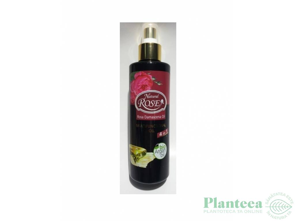 Ulei multifunctional 4in1 trandafir argan 250ml - NATURAL ROSE