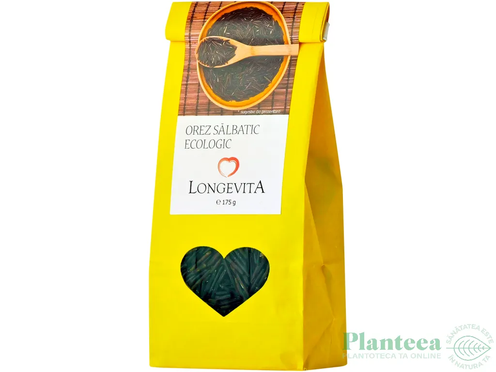 Orez salbatic eco 175g - LONGEVITA