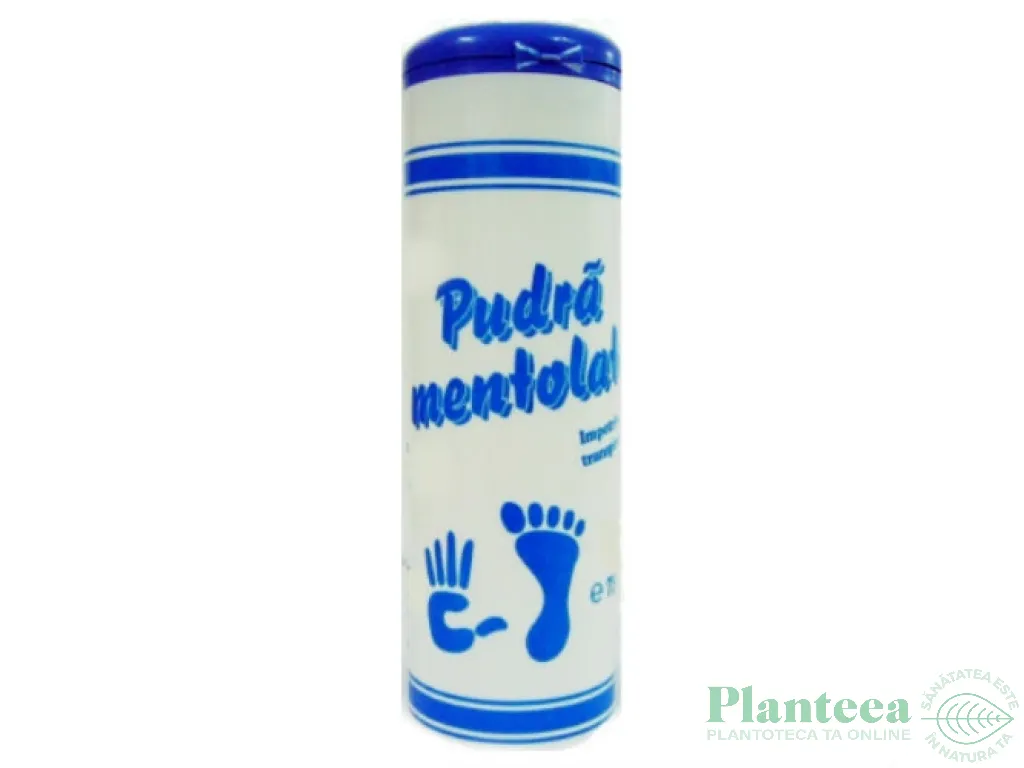 Pudra mentolata imp transpiratiei 75g - MEBRA