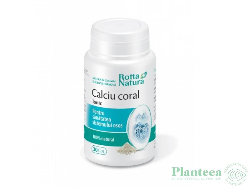 Calciu coral ionic 30cps - ROTTA NATURA