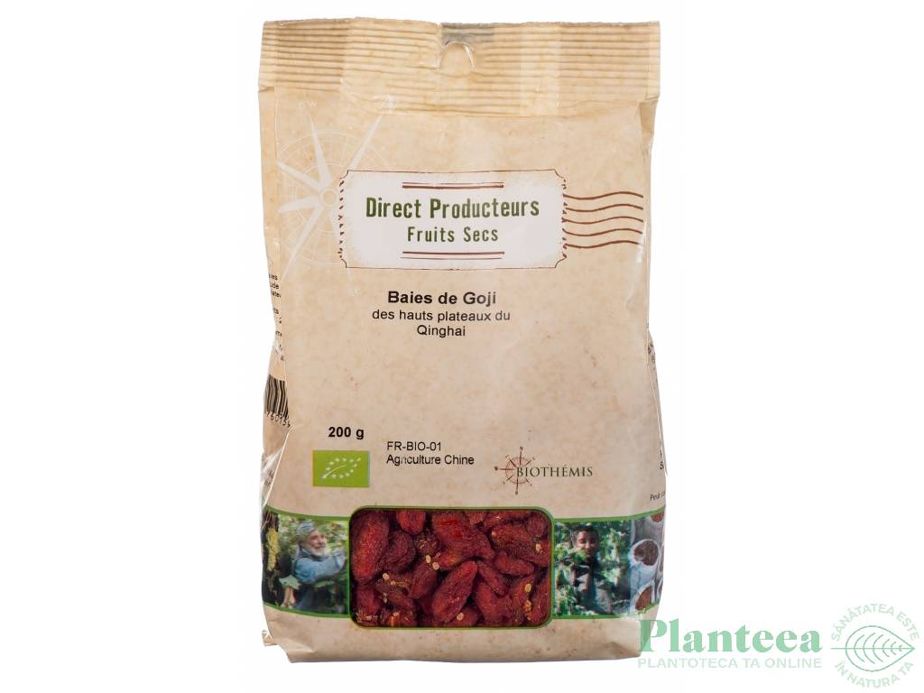 Goji fructe uscate eco 200g - BIOTHEMIS