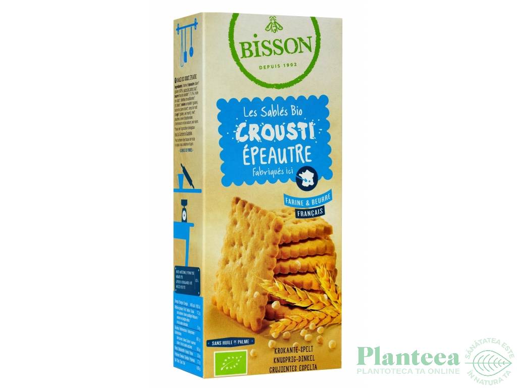 Biscuiti crocanti spelta eco 120g - BISSON