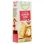 Biscuiti grau merisoare mere eco 125g - BISSON