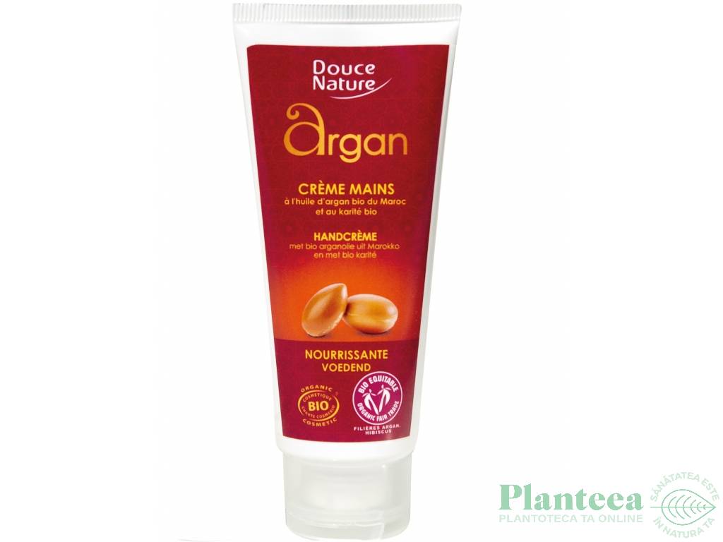 Crema maini ulei argan 60ml - DOUCE NATURE