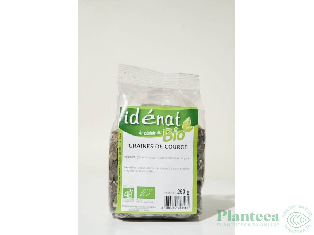 Seminte dovleac eco 250g - IDENAT