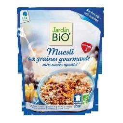 Musli seminte fara zahar eco 375g - JARDIN BIO