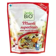 Musli superfructe fara zahar eco 375g - JARDIN BIO