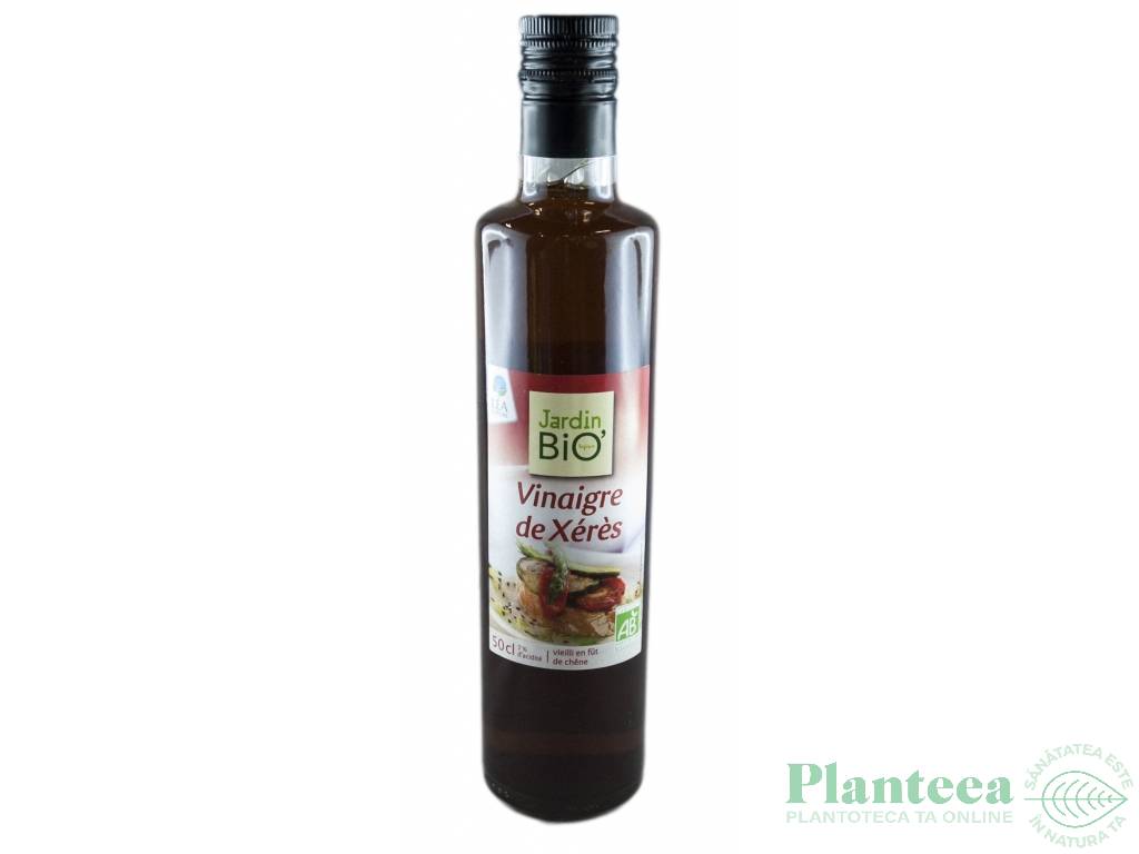 Otet vin rosu Xeres [Jerez] eco 500ml - JARDIN BIO