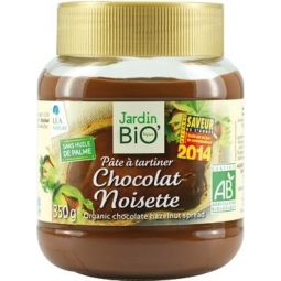 Crema desert ciocolata alune eco 350g - JARDIN BIO