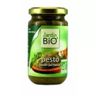 Pesto busuioc parmezan eco 180g - JARDIN BIO