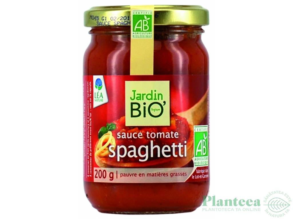 Sos tomat pt spaghete eco 200g - JARDIN BIO