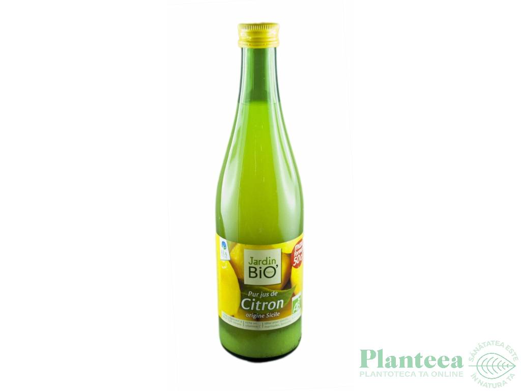 Suc concentrat lamaie eco 500ml - JARDIN BIO