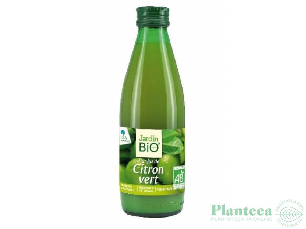 Suc concentrat lamaie verde eco 250ml - JARDIN BIO