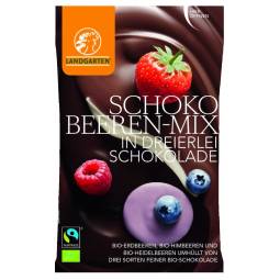 Boabe fructe padure invelite mix ciocolata eco 50g - LANDGARTEN