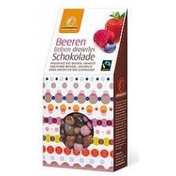 Boabe fructe padure invelite mix ciocolata eco 90g - LANDGARTEN