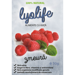 Zmeura liofilizata 30g - LYOLIFE