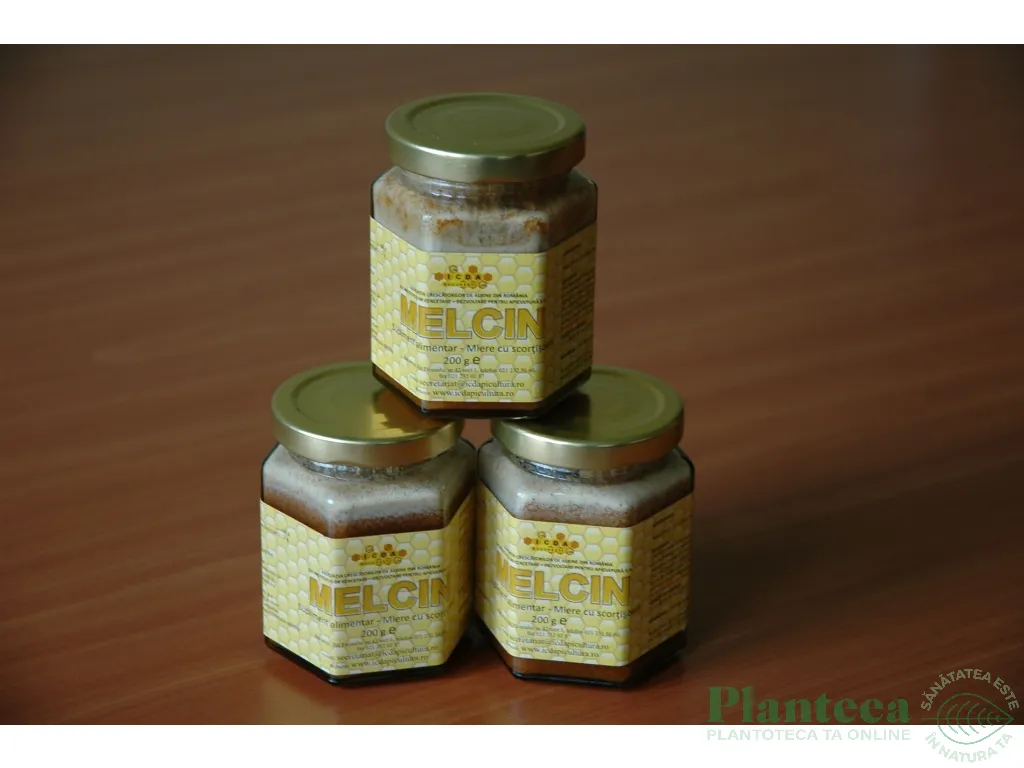 Miere cu scortisoara Melcin 200g - INSTITUT APICOL